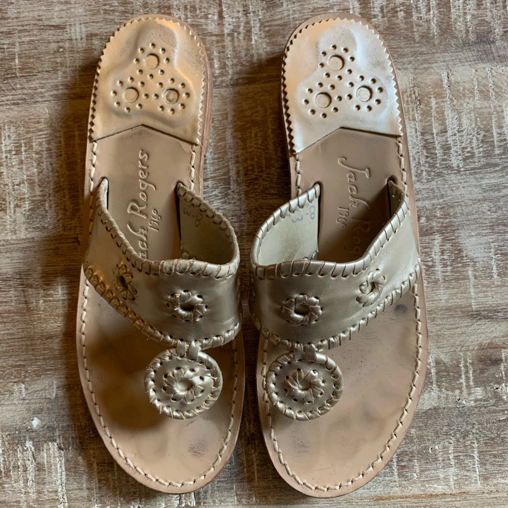 Jack Rogers- Jacks Flat Sandal Platinum